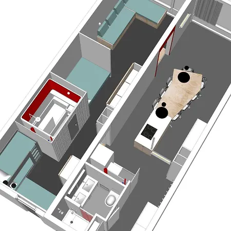 Renove 3 Pieces Cabine, Aux Pieds, Balcon, Charvet, Arc 1800 - Fr-1-346-323 Les Arcs (Savoie)